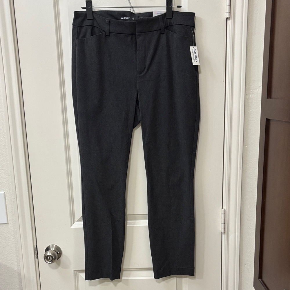 Old Navy Charcoal Straight Leg Women's Pants